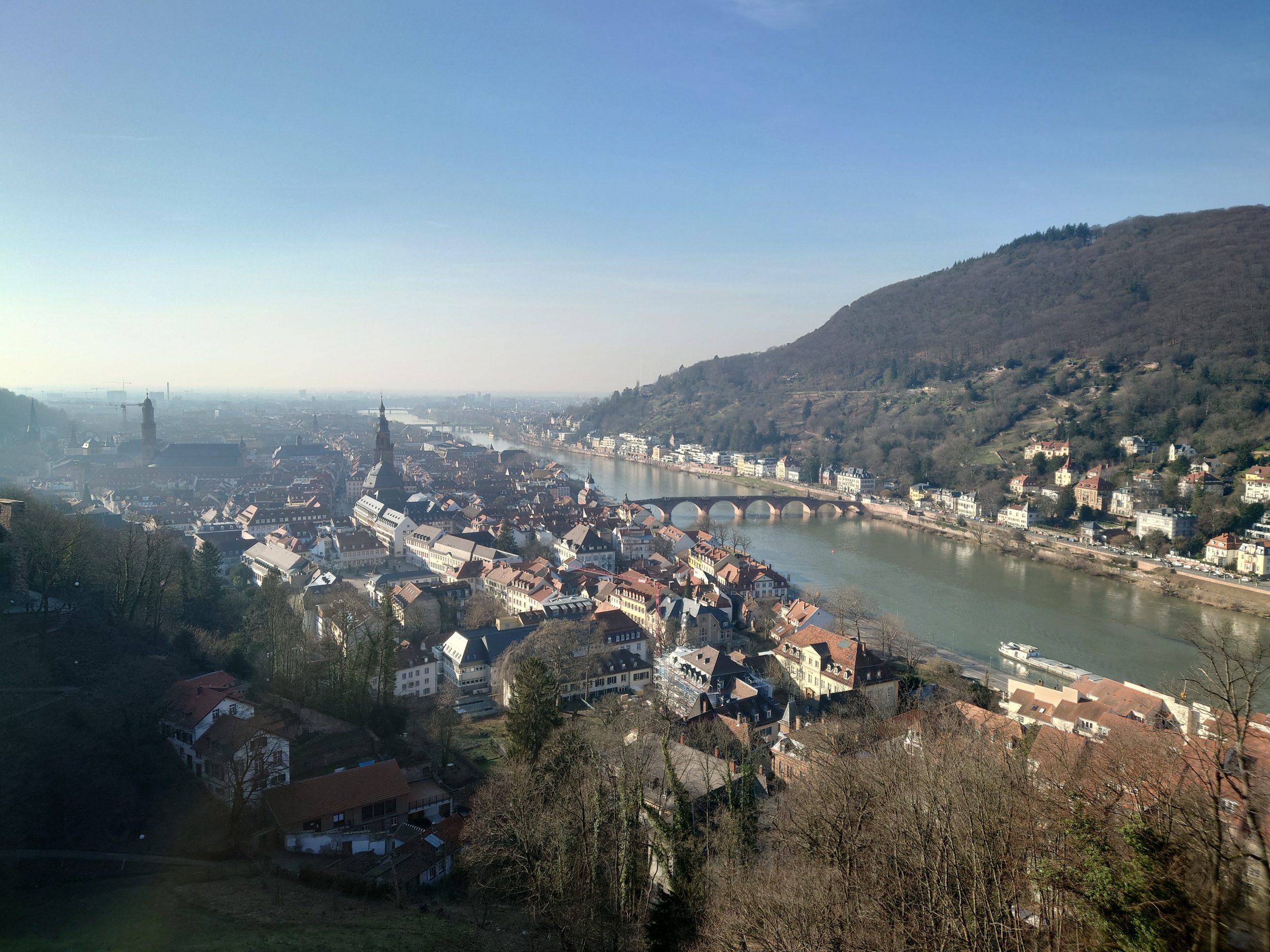 Blick vom Heidelberger Schloss
