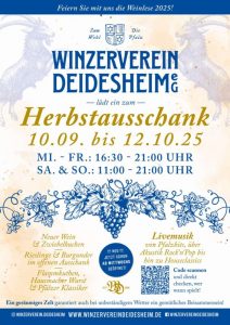 Plakat Herbstausschank